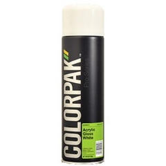 ColorPak Acrylic Gloss White Aerosol