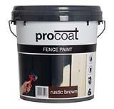 Procoat Fence Paint Rustic Brown 10L