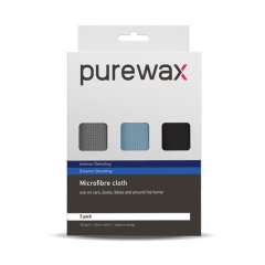 Purewax Microfibre Cloth (Pk 3)