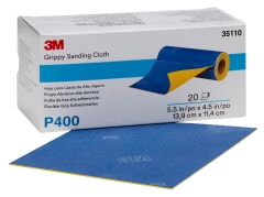 3M 35110 Grippy Sanding Cloth Roll P400