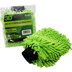 Purewax Microfibre Cleaning Glove Green